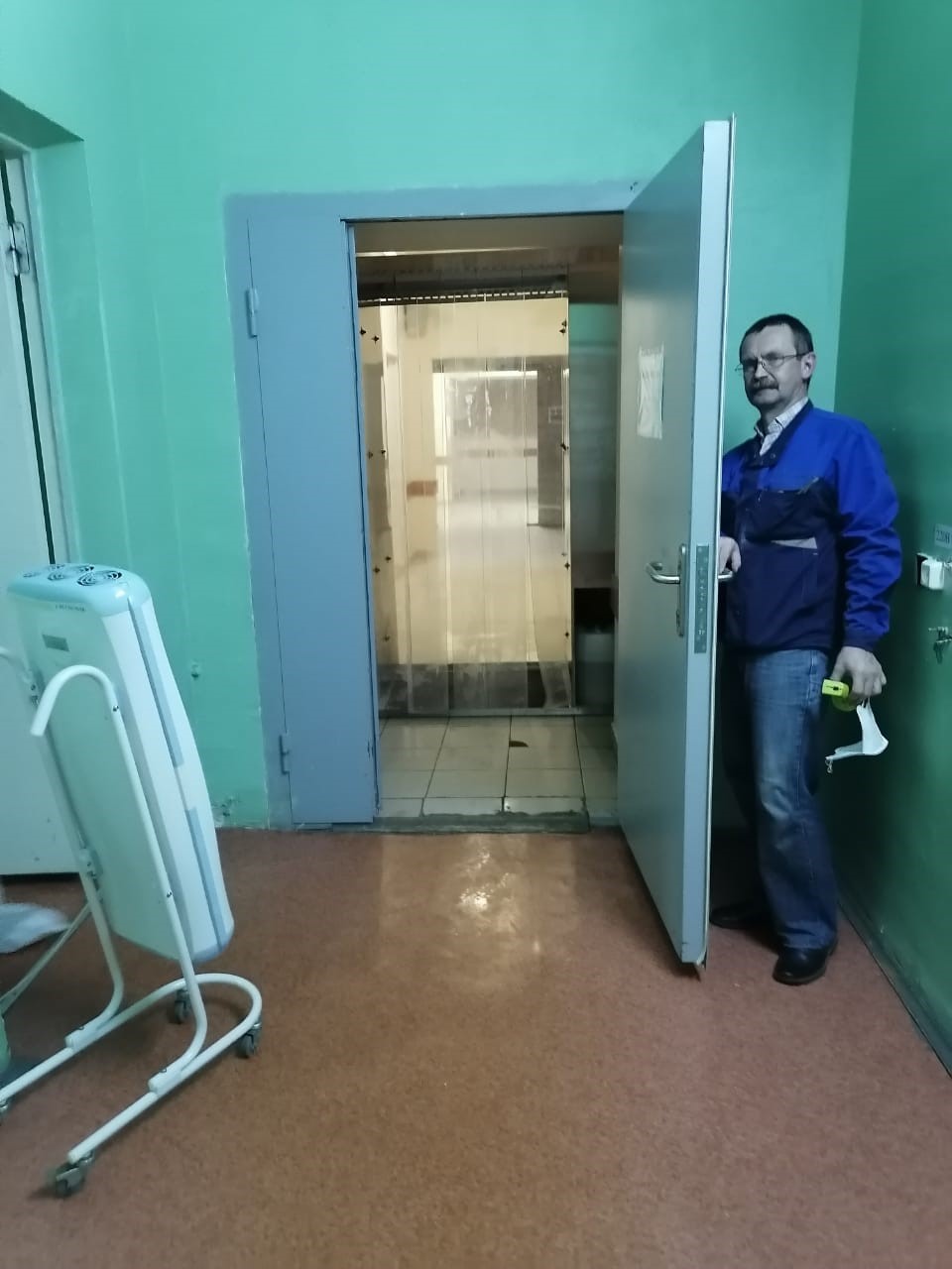 Дезинфекционная установка Ятаган Депо МАХ установлена в "красной зоне" больницы